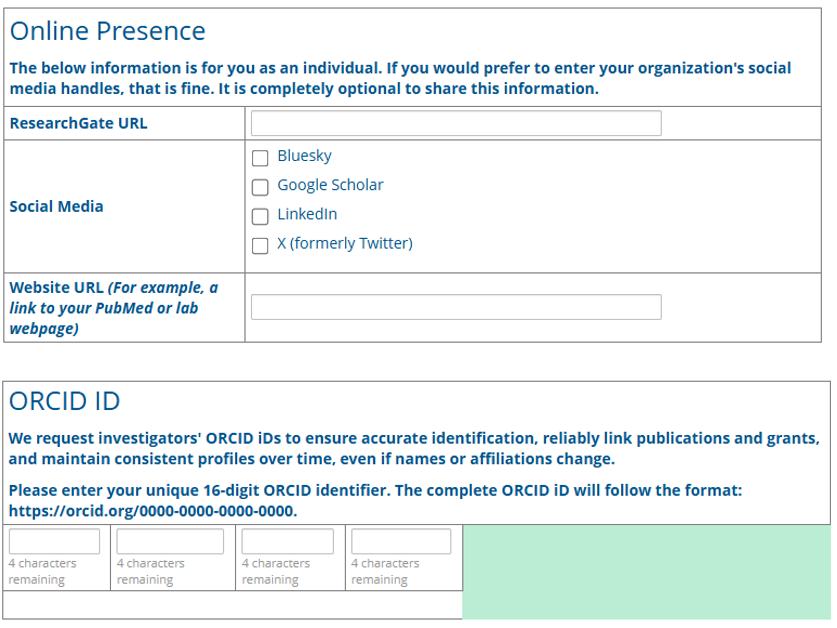 Screenshot: nacc-dir-46-online-presence-orcid.png