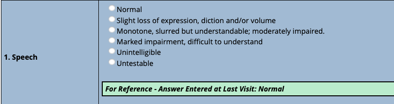 Data entry page with green box, which contains data that was piped in.
