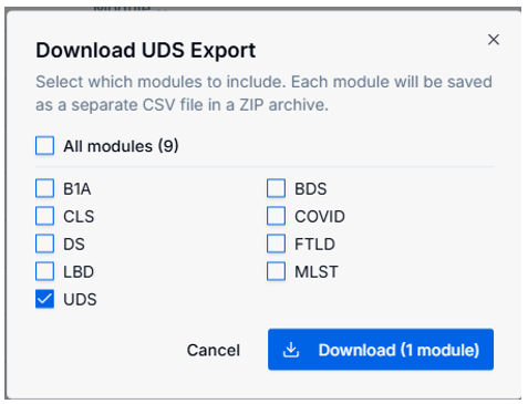 Alt text: Summary page showing total visits and participant count.